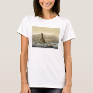 バンクーバー(色の版木、銅版、版画)の近くの新しいノーフォーク Tシャツ