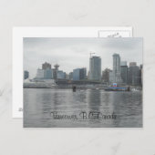 バンクーバー、B.C.カナダ ポストカード (正面/裏面)