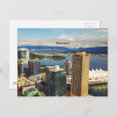 バンクーバー、BCシティスケープ ポストカード (正面/裏面)