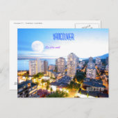 バンクーバー、BC - ヴィンテージスタイル ポストカード (正面/裏面)