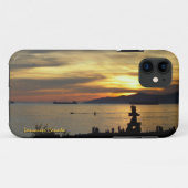 バンクーバー iPhone 5 カバー バンクーバーの夕焼け ギフト (裏面(横))