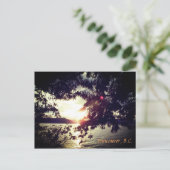 バンクーバーB.C.サンセット ポストカード (スタンド正面)