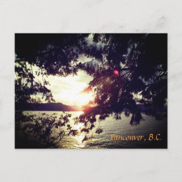 バンクーバーB.C.サンセット ポストカード