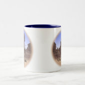 バンクーバーBCカナダのコーヒーカップマグカップ&グラス ツートーンマグカップ (中央)