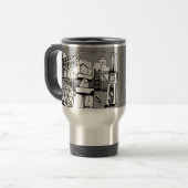 バンクーバーBCカナダタンブラーカップ眼鏡 トラベルマグ (正面左)