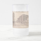 バンクーバーBCカナダビアマグカップ&すりガラス フロストグラスビールジョッキ (中央)