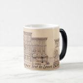 バンクーバーBCカナダビアマグカップ&すりガラス モーフィングマグカップ (正面右)