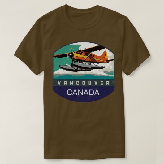 バンクーバーBCカナダ Tシャツ (デザイン正面)