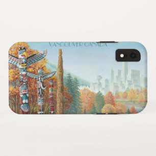 バンクーバーiPhone XRケースバンクーバートーテムポールケース iPhone XRケース