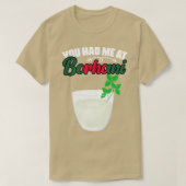 バングラデシュおもしろいシュ料理を食べた Tシャツ (デザイン正面)