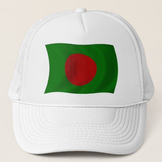 バングラデシュの国旗の帽子 キャップ (正面)