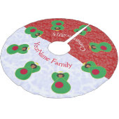 バングラデシュの天使 黒髪 フラッグに身を包む ブラッシュドポリエステルツリースカート (アングル)