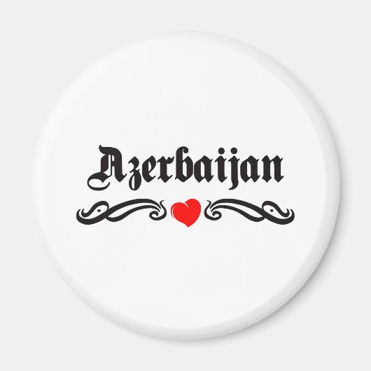 バングラデシュタトゥースタイル マグネット (正面)