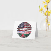 バングラデシュバングラデシュアメリカ統一された合衆国 カード (黄色い花)