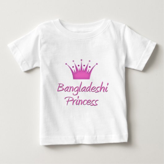 バングラデシュプリンセス ベビーTシャツ (正面)