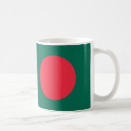 バングラデシュ国旗のセラミックマグカップ コーヒーマグカップ