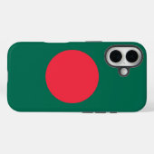 バングラデシュ国旗のApple iPhone 16 Case-Mate iPhoneケース (裏面 (横))