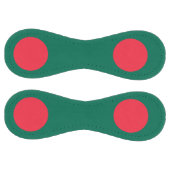 バングラデシュ国旗を掲げた愛国的なソフトボール ソフトボール (パネル)