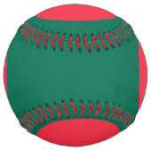 バングラデシュ国旗を掲げた愛国的なソフトボール ソフトボール (裏面)