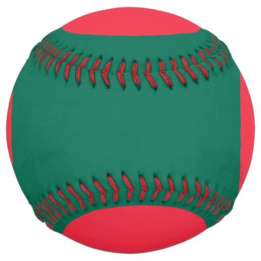 バングラデシュ国旗を掲げた愛国的なソフトボール ソフトボール (裏面)