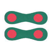 バングラデシュ国旗を掲げた愛国野球 野球ボール (パネル)