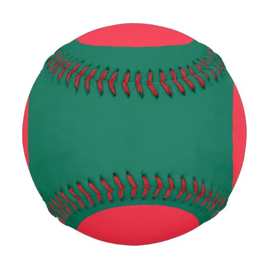 バングラデシュ国旗を掲げた愛国野球 野球ボール (裏面)