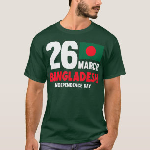 バングラデシュ国旗ヴィンテージバングラデシュ独立D Tシャツ