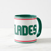 バングラデシュ国旗愛国コーヒー マグカップ (正面右)