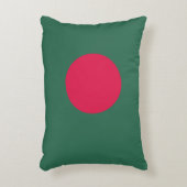 バングラデシュ国旗 アクセントクッション (正面(垂直))