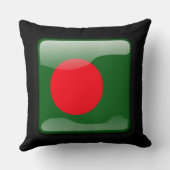 バングラデシュ国旗 クッション (裏面)