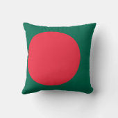 バングラデシュ国旗 クッション (裏面)