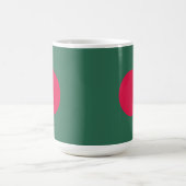 バングラデシュ国旗 コーヒーマグカップ (中央)