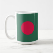 バングラデシュ国旗 コーヒーマグカップ (左)