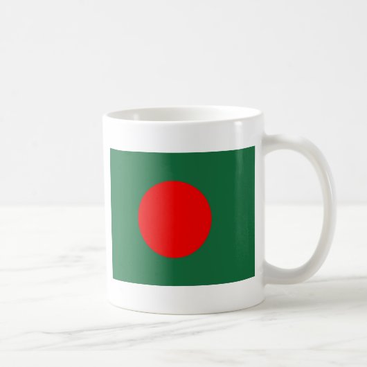 バングラデシュ国旗 コーヒーマグカップ (右)