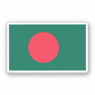 バングラデシュ国旗 シール