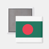 バングラデシュ国旗 マグネット (正面/裏面)
