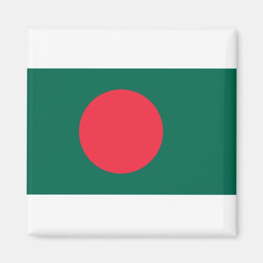 バングラデシュ国旗 マグネット (正面)