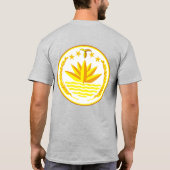 バングラデシュ国旗 独立記念日 セレブレーション Tシャツ (裏面)