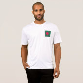 バングラデシュ国旗 Tシャツ (正面フル)