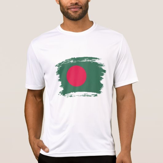 バングラデシュ国旗 Tシャツ (正面)