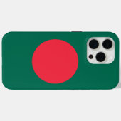 バングラデシュ国旗iPhone 15 Pro Maxケース Case-Mate iPhoneケース (裏面 (横))