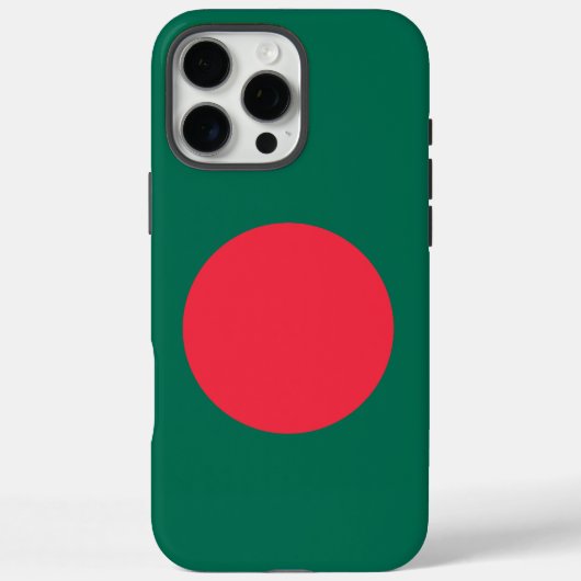 バングラデシュ国旗iPhone 16 Pro Maxケース Case-Mate iPhoneケース (裏面)
