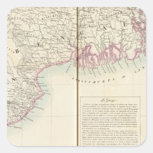 バングラデシュ95 スクエアシール (正面)