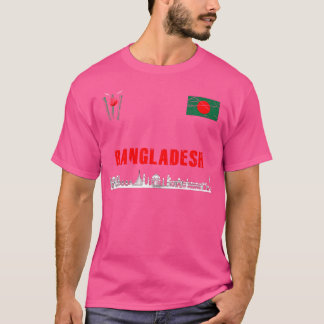 バングラデシュ・クリケットのサポーターBangladesh Cricket F Tシャツ