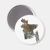 バングラデシュ・タイガー磁石 マグネット (正面/裏面)