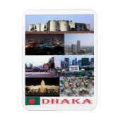 バングラデシュ – ダッカ – 磁石 (縦)