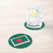 バングラデシュ ラウンドペーパーコースター (インサイチュ)