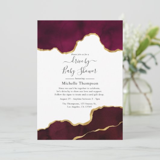 バングルディと金ゴールドアゲートのシャワー駆動 招待状 (スタンド正面)