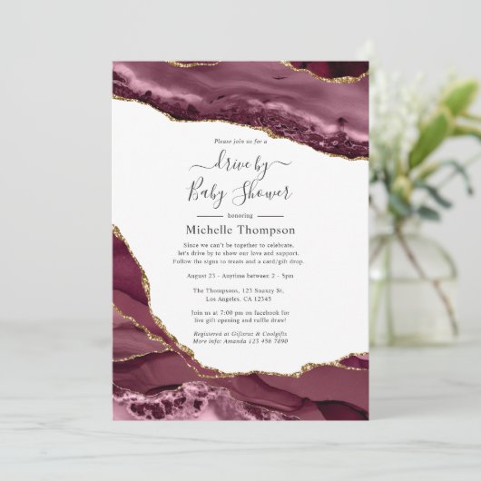 バングルディと金ゴールドアゲートのシャワー駆動 招待状 (スタンド正面)