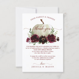 バングンディ・カボチャの座席表 案内状